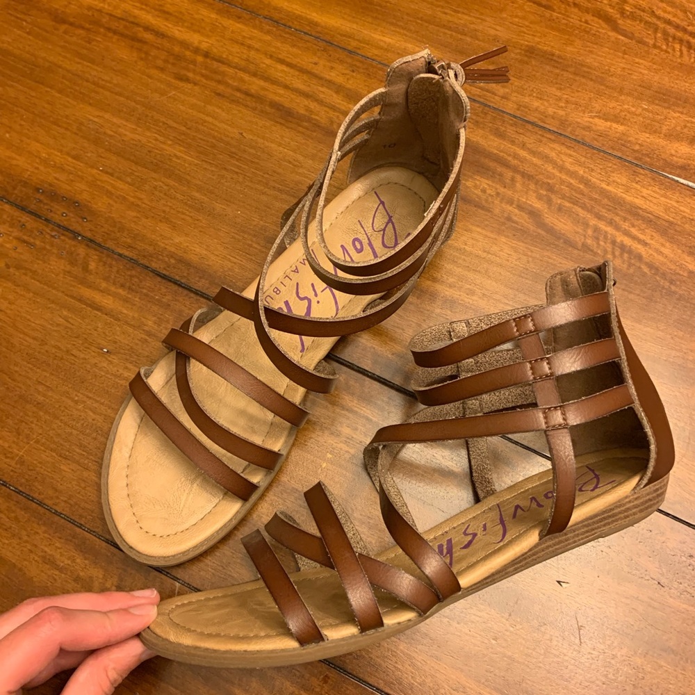 Blowfish gladiator sandals